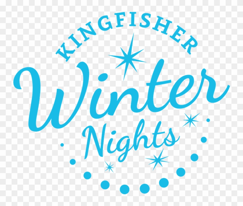 Visit Kingfisher Winter Nights On - Circle Clipart #890057