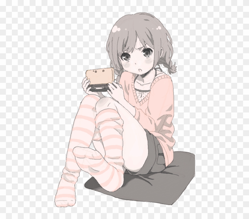 Anime gamer girl Chiaki Nanami