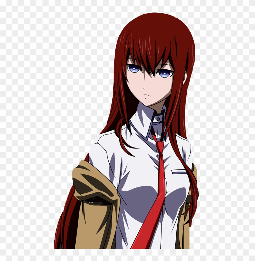 Transparent Makise Kurisu - Kurisu Steins Gate Cosplay Clipart