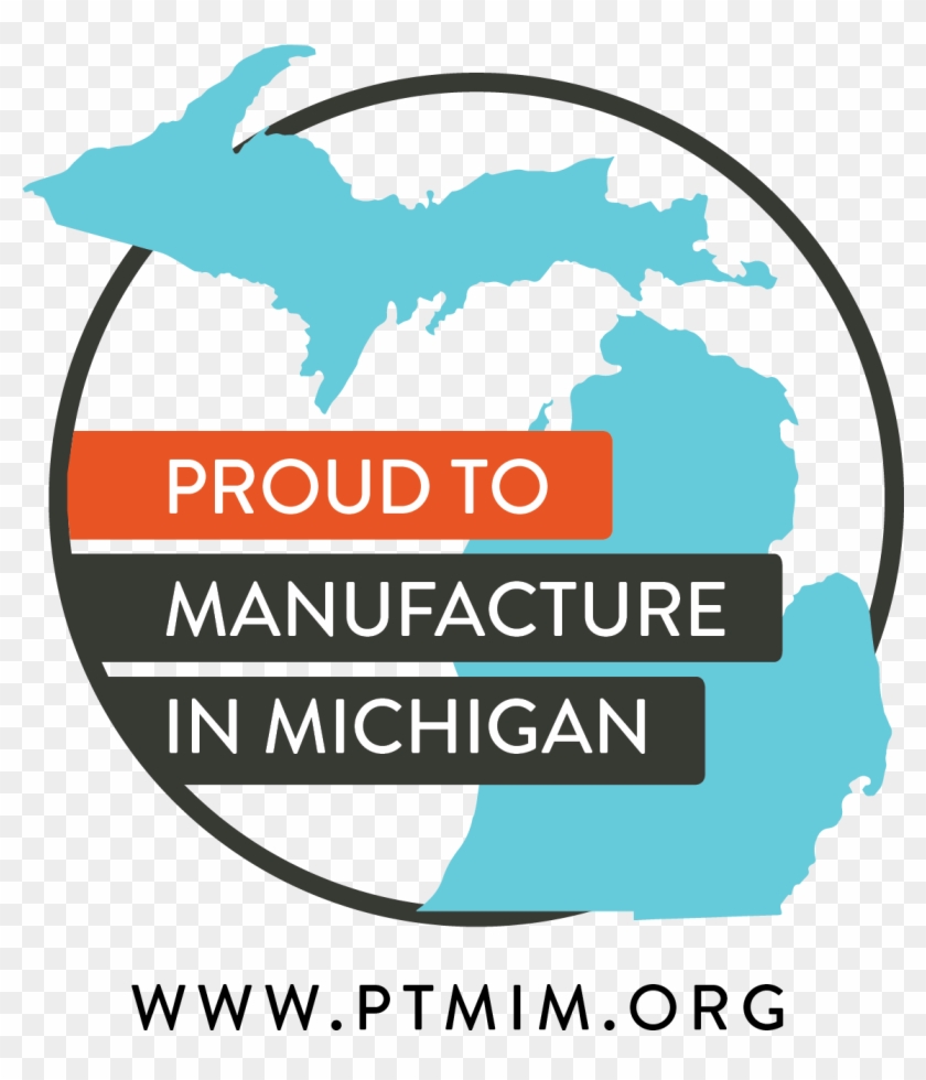 Proud To Manufacture In Michigan - Cwd Zones In Michigan Clipart