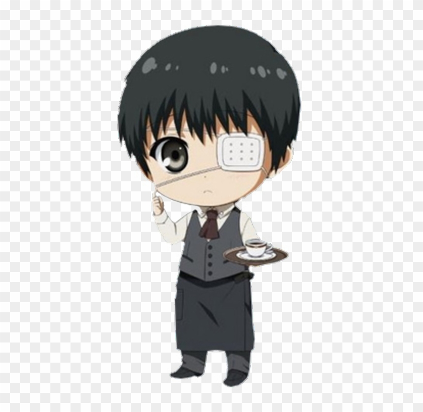 Kaneki Ken Chibi - Tokyo Ghoul Chibi Png Clipart