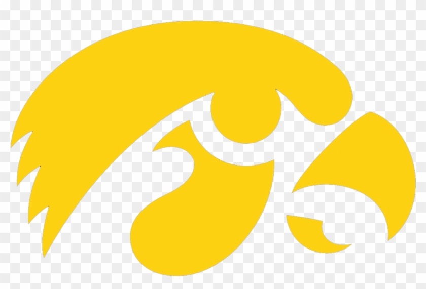 Michigan - Draw Iowa Hawkeyes Logo Clipart #890707