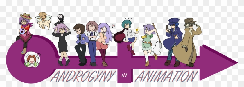 Androgyny In Animation Is Now On Tumblr - Androgyny Anime Clipart