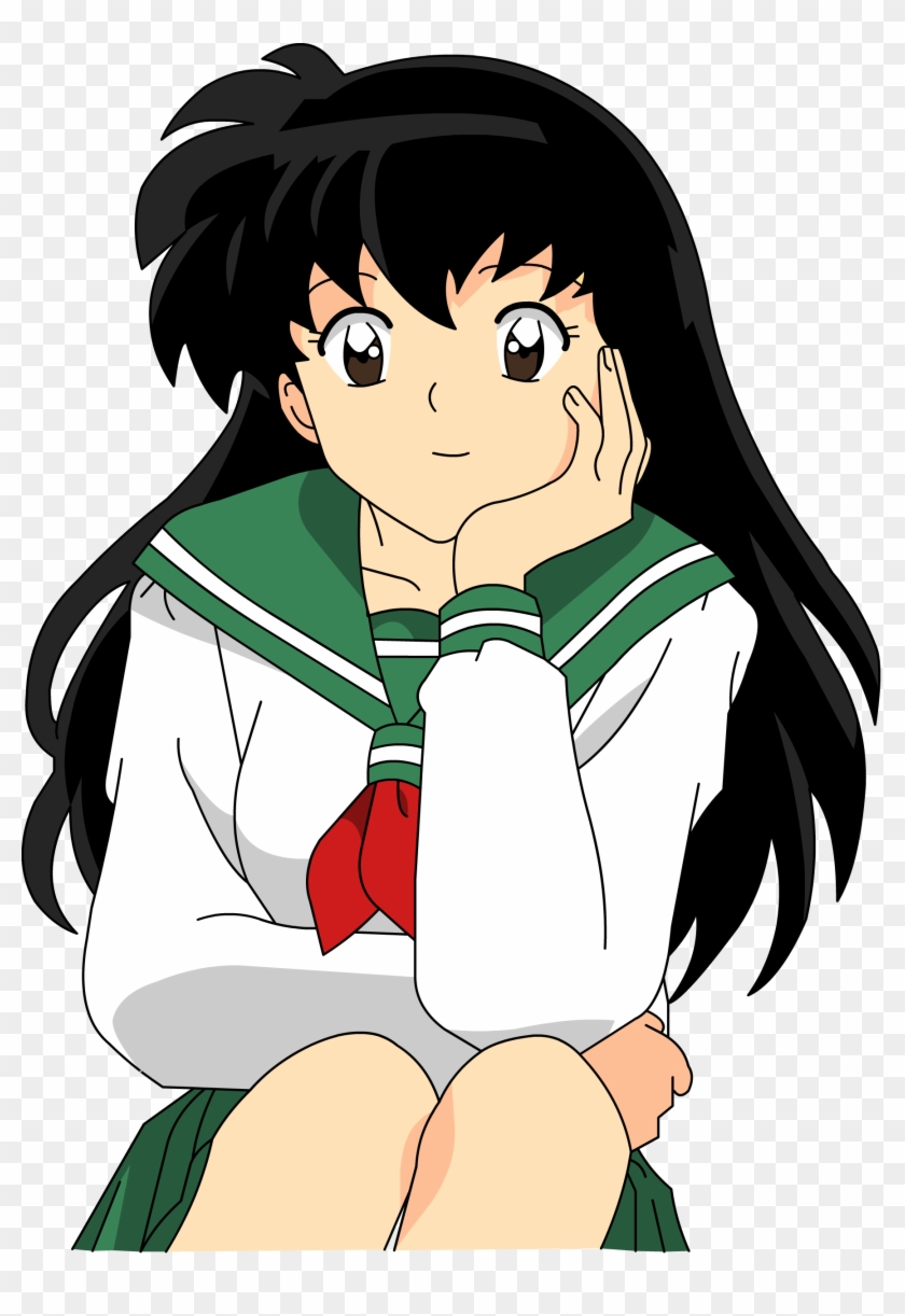 Inuyasha Clipart Tumblr Transparent - Kagome Higurashi Png #891171