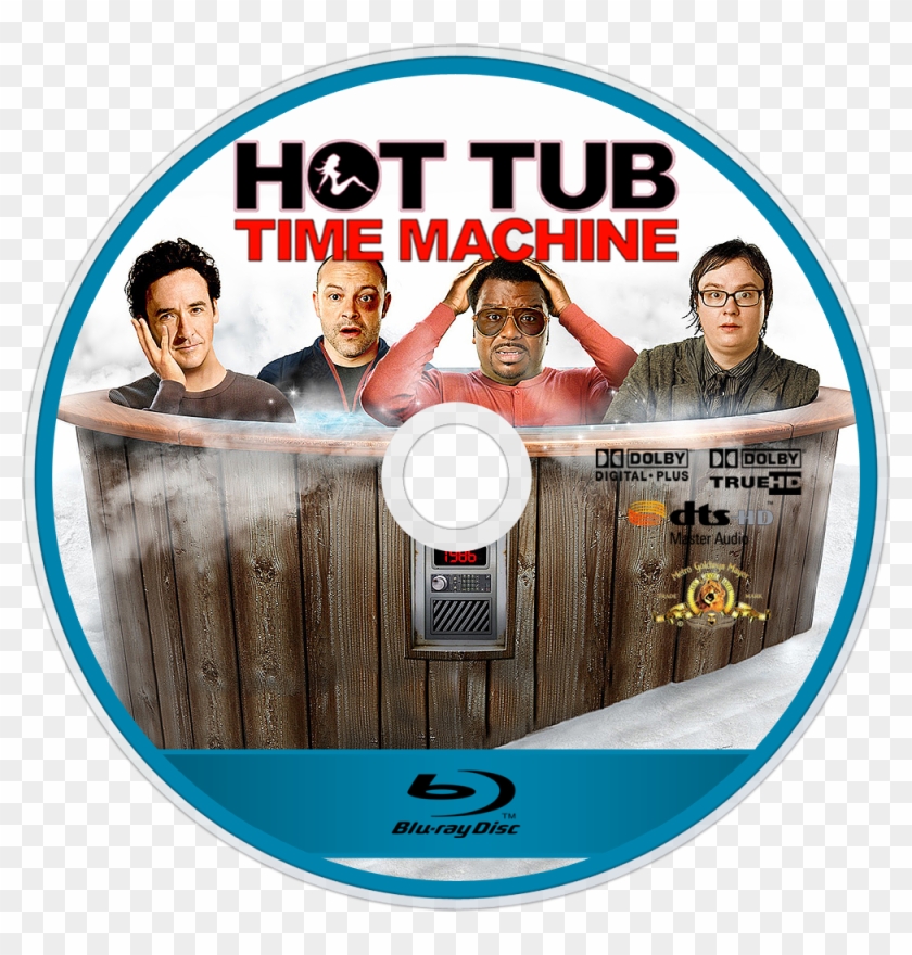 Hot Tub Time Machine Bluray Disc Image - Hot Tub Time Machine Joke Clipart