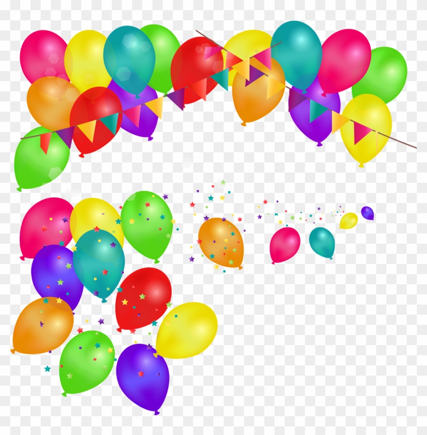 Birthday Balloon Png Images - Vaikiški Kvietimai Į Gimtadienį Clipart #891494