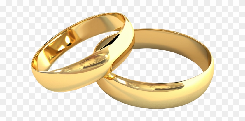 Gold Wedding Rings Png Clipart #891529