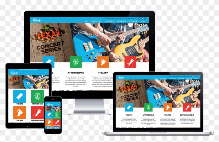 Responsive Web Design And Development - Web Design Clipart