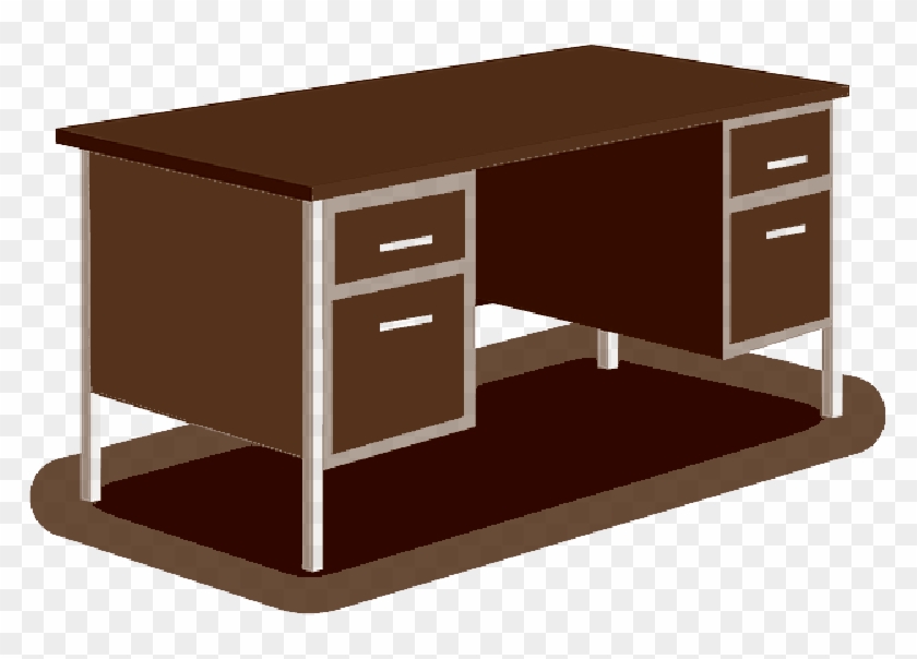 High Resolution Office - Computer Desk Clipart