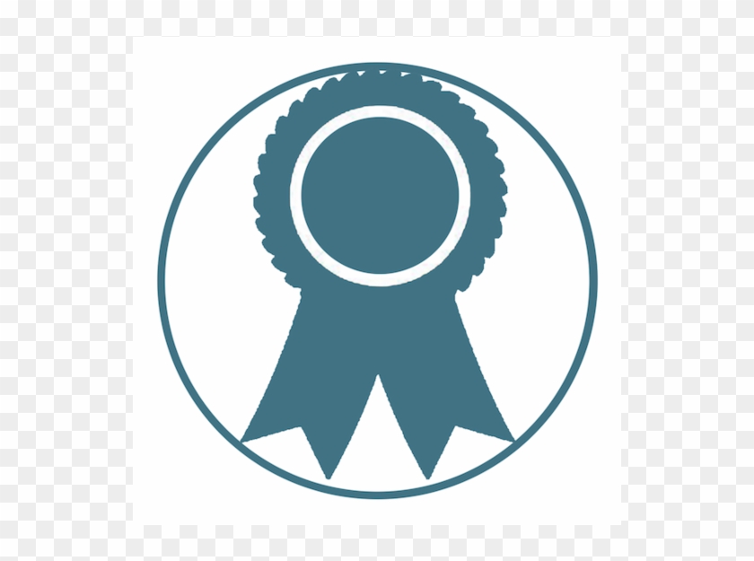 Blue Ribbon - Circle Clipart