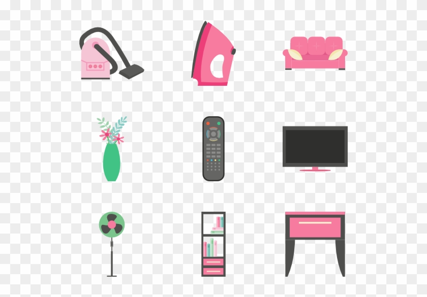 Furniture Set - Graphic Design Clipart #892705