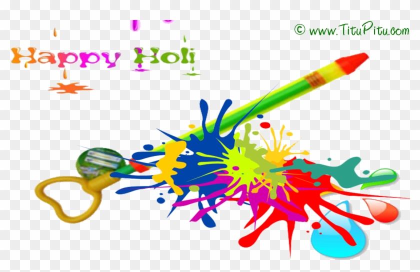 Holi Pichkari Free Download Png - Holi Pichkari Images Png Clipart #893227