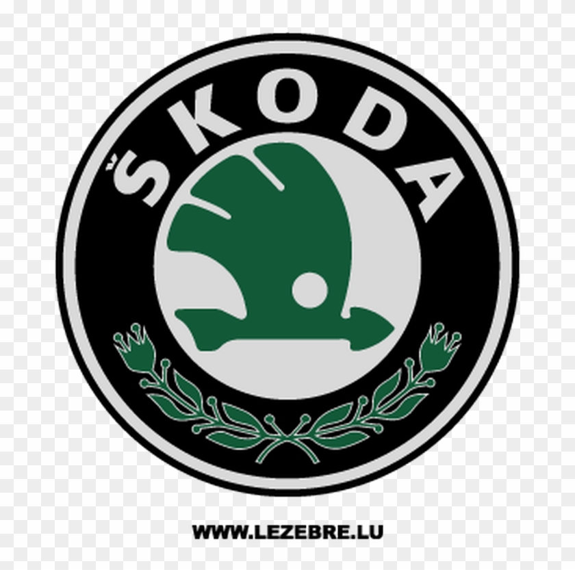 Sticker Skoda Logo Couleur - Skoda Logo Clipart #893445