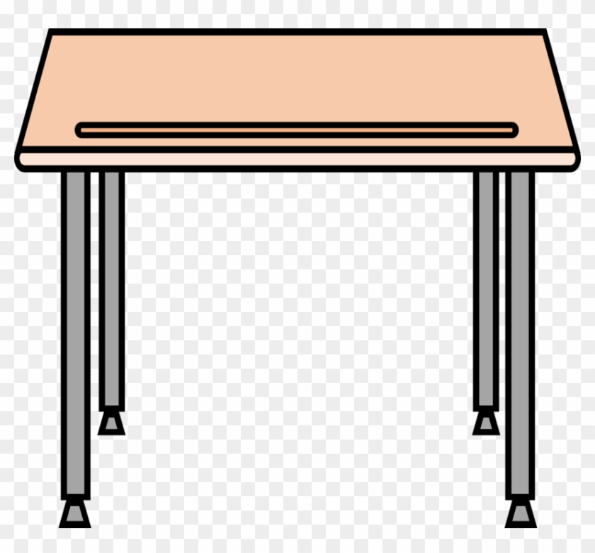 Table Computer Desk School Office - Desk Clipart - Png Download #893577
