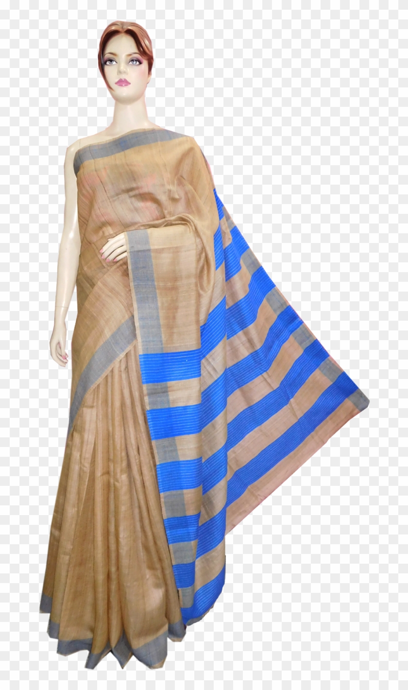 Tussar Desi Silk Saree Clipart #893733
