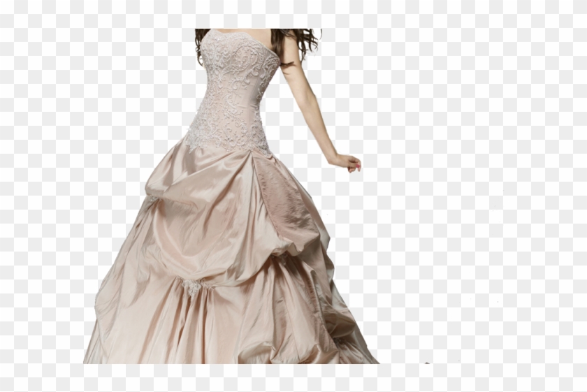 Saree Clipart Transparent - Selena Gomez Wedding Dress - Png Download