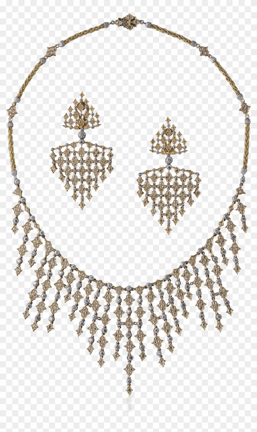 Necklace And Pendant Earrings Set - Necklace Clipart #894005