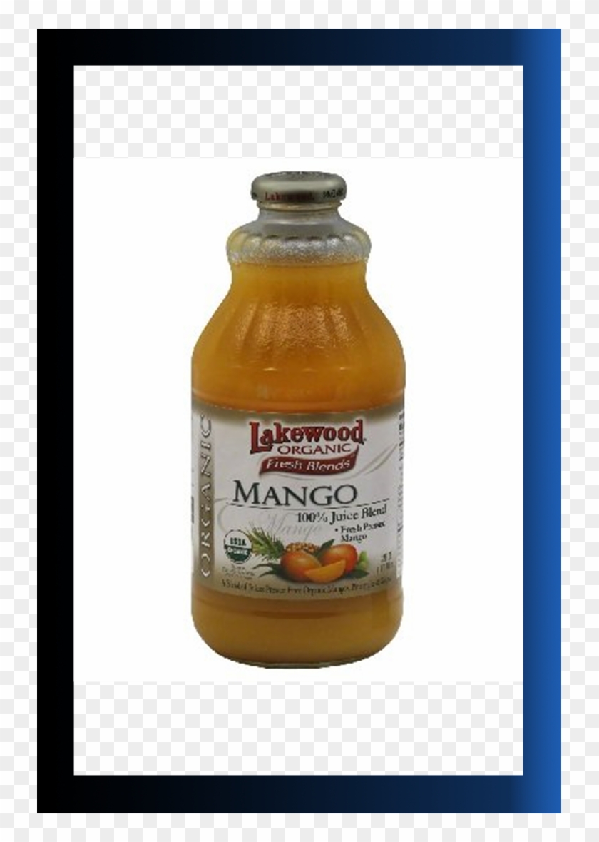 Lakewood Organic Mango Juice, 32 Ounce 12 Per Case - Bottle Clipart