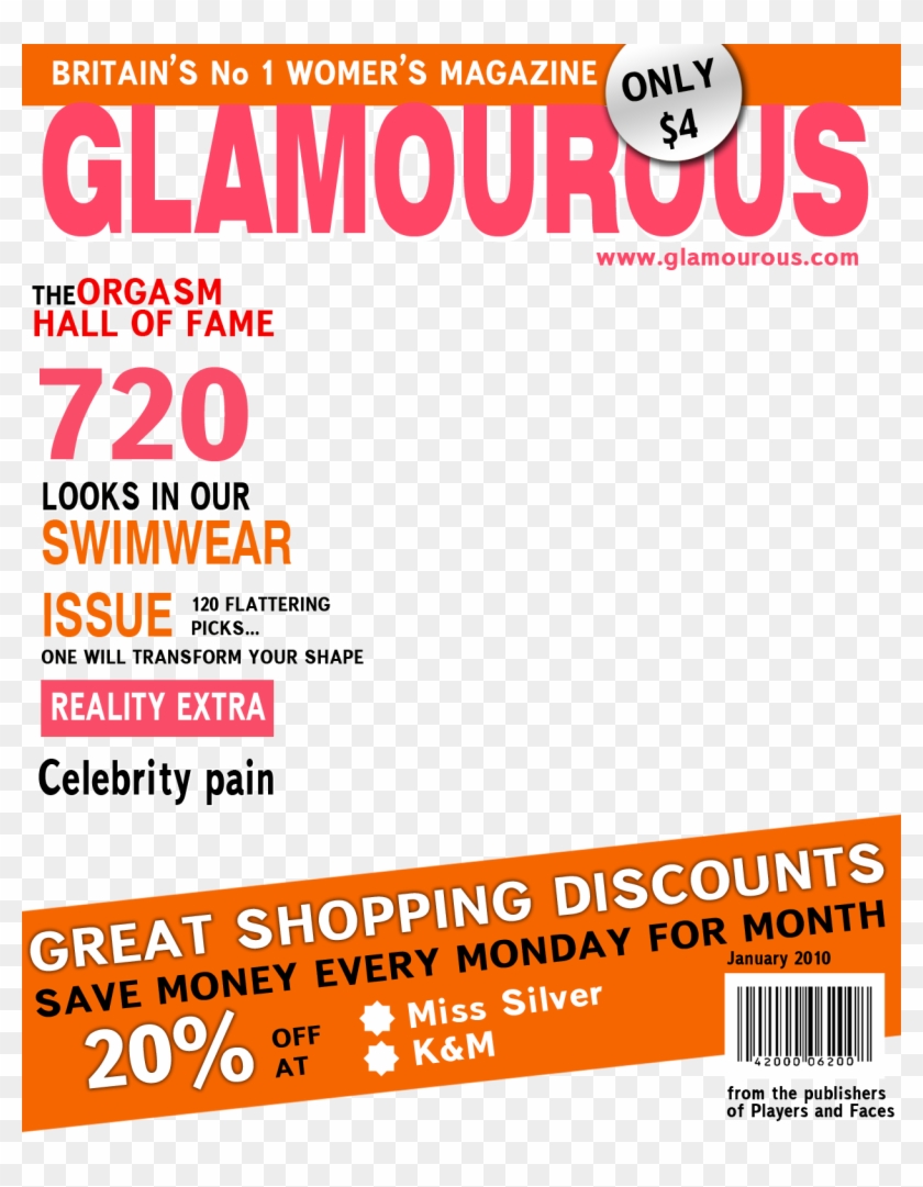 Cover Magazine Png - Wear Safety Goggles Sign Clipart #894614