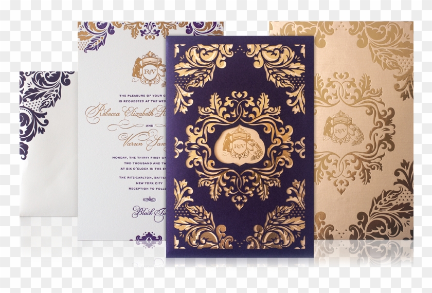 The Ultimate Luxury In Wedding Invitations From Atelier - Luxury Wedding Invitations Clipart #894712