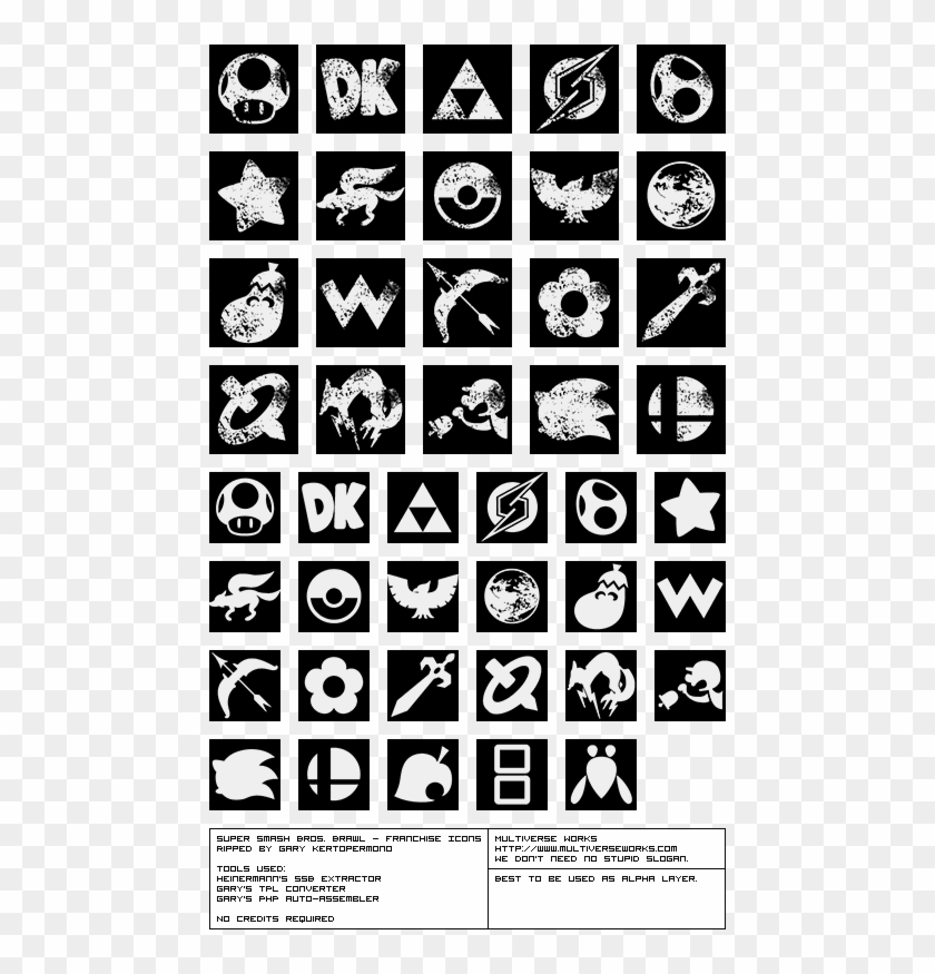 Super Smash Bros - Illustration Clipart (#894772) - PikPng