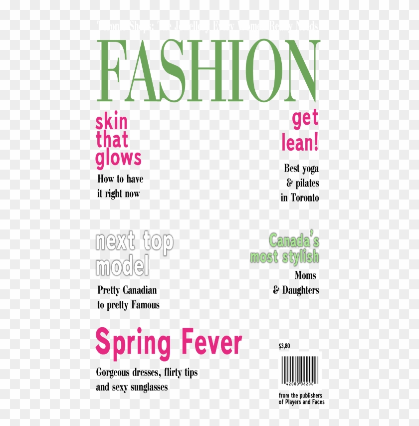 Cover Magazine Png - Magazine Cover Design Png Clipart #894799