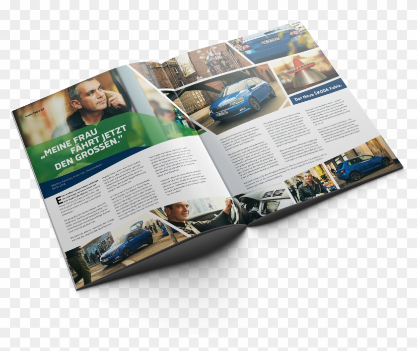 Skoda Fabia & W - Brochure Clipart #894829