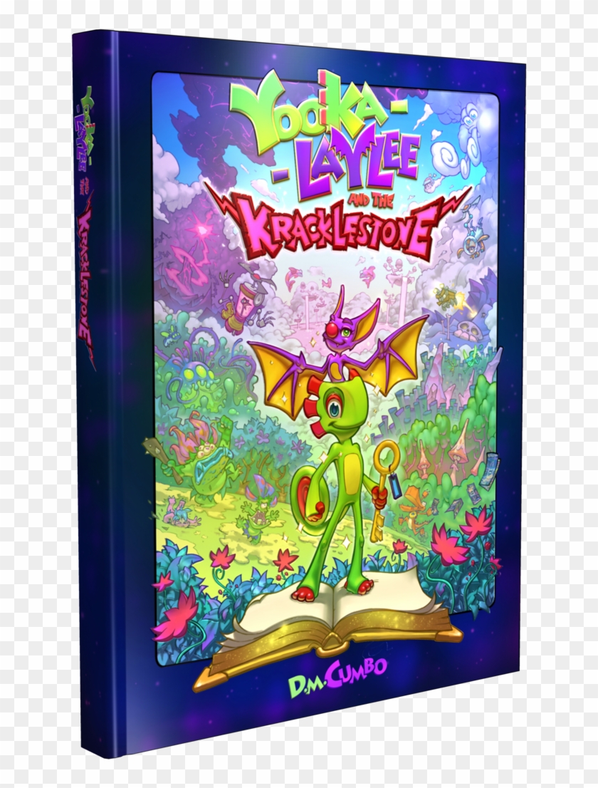 Front Cover Design - Yooka Laylee And The Kracklestone Clipart