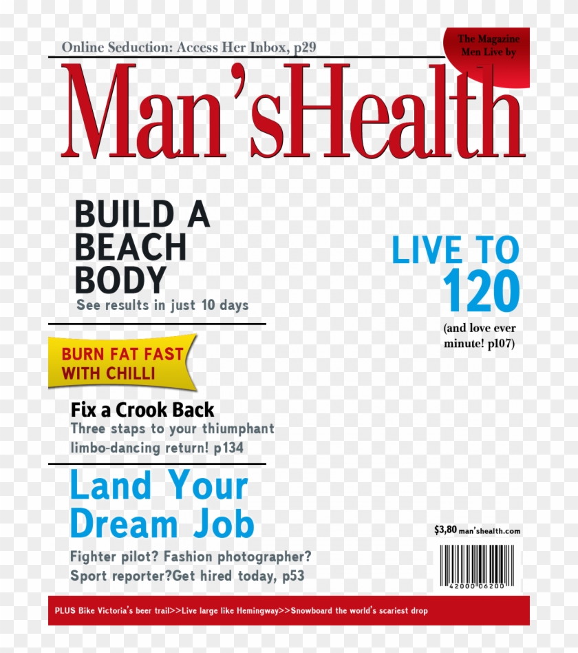 Magazine Template Png - Poster Clipart