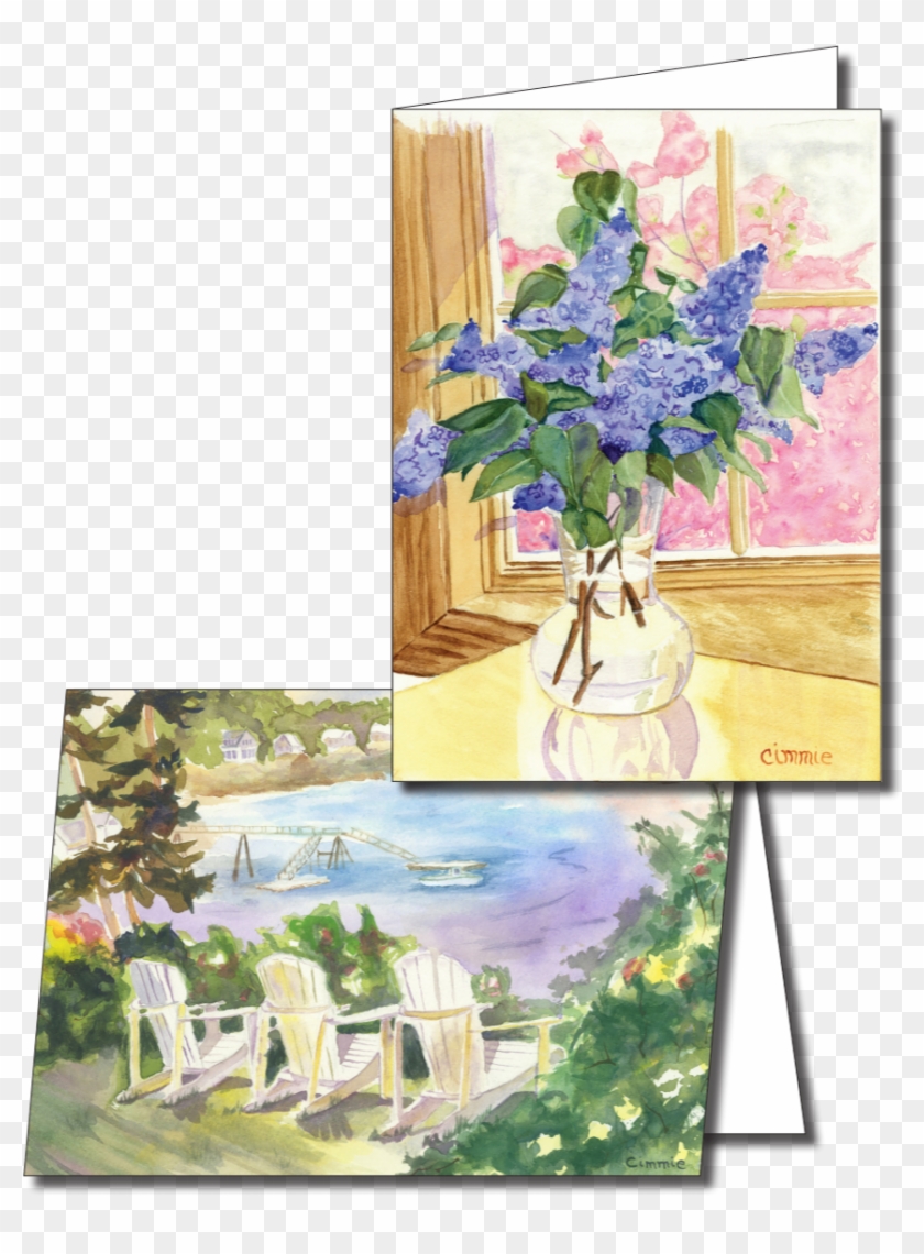 Custom Card Printing Example - Picture Frame Clipart