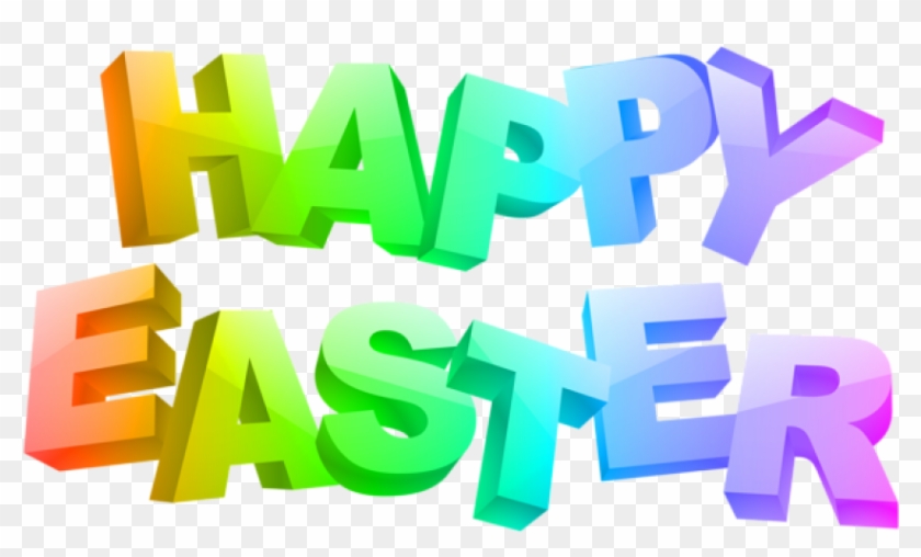 Free Png Download Happy Easter Text Transparent Png - Graphic Design Clipart #895710