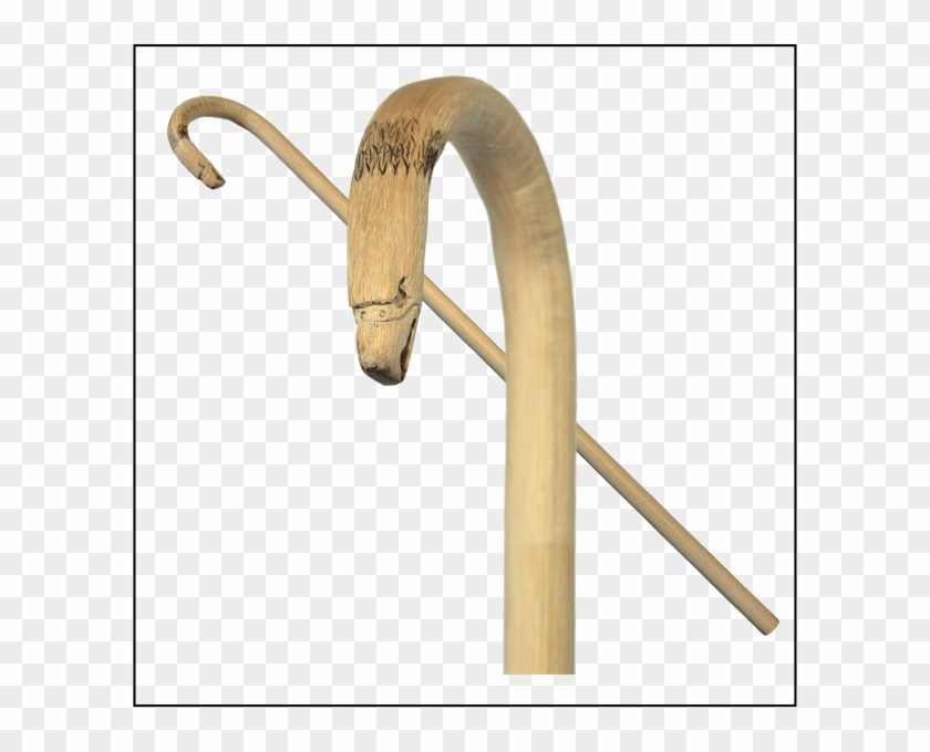 Eagle Head Horn On Pure Hickory Heartwood Thumper Stock - Plywood Clipart #895890