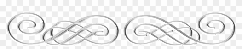 White Flourish Png - Golden Border Images Png Clipart #896845