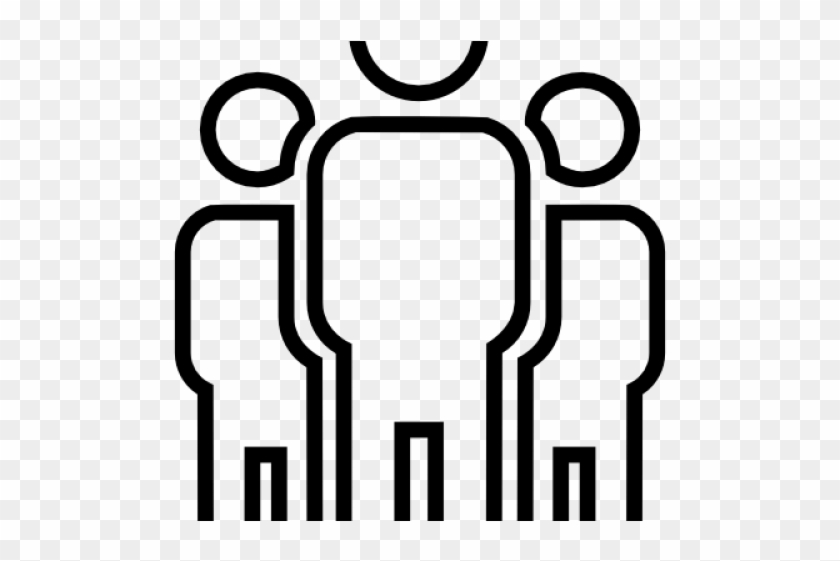 Person Icons Outline - Outline People Png Clipart #896967