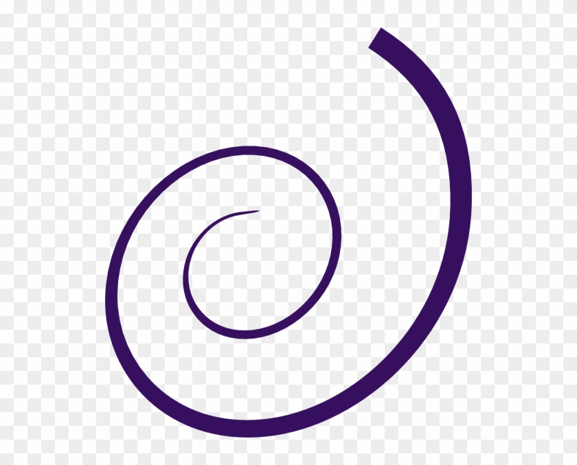 534 X 597 2 - Simple Swirl Clipart