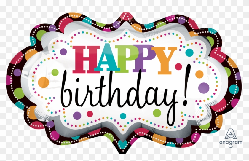 24472 Happy Birthday - Happy Birthday Png Background Clipart