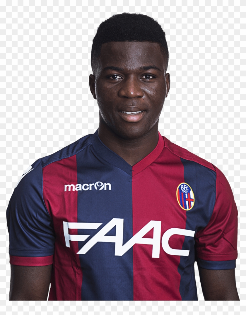 Bologna Midfield Ace Godfred Donsah Pushing For Black - Donsah 2018 Clipart #897459