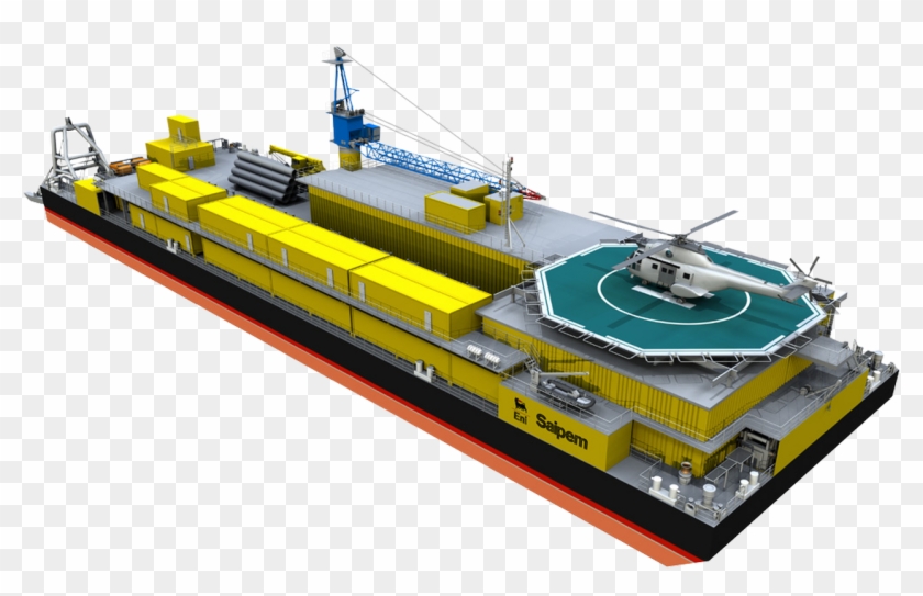 The Damen Pipe Laying Barge Can Lay Pipes Up To 28 - Pipelay Barge Clipart