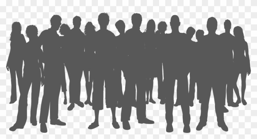 Vector Stock - Com Crowd - Social Class No Background Clipart #897654