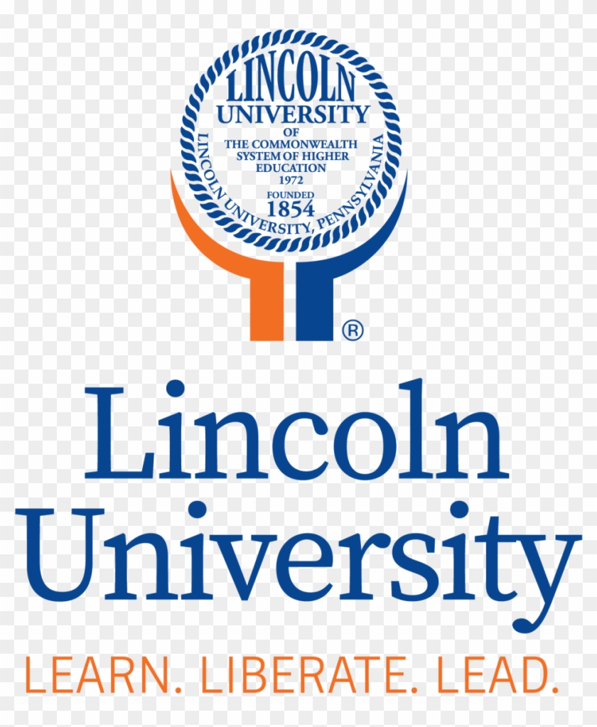 White And Orange - Lincoln University Logo Png Clipart