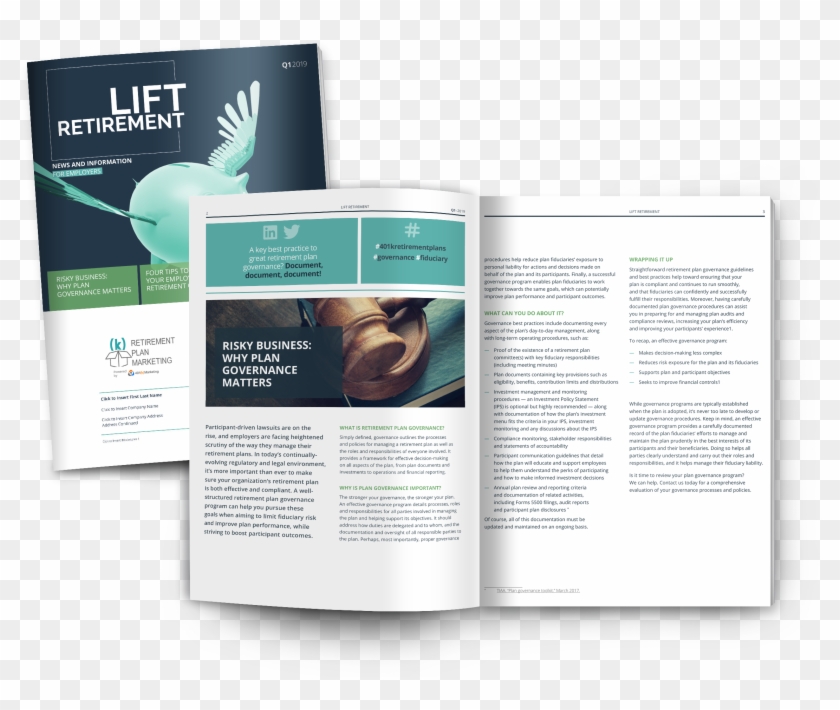 Rpm Q1 2019 Newletter Mockup - Flyer Clipart