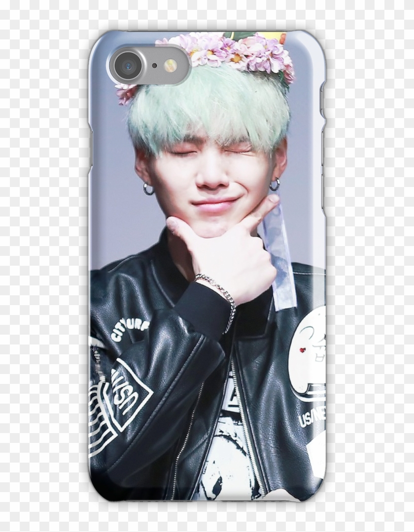 Min Yoongi ~ Bts Suga Iphone 7 Snap Case - Happy Birthday Min Yoongi Clipart #898411