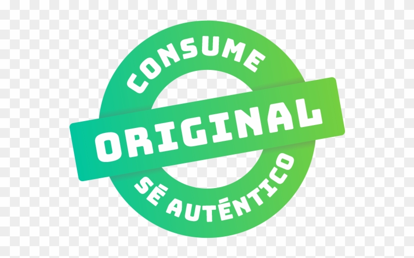 Consume Original, Sé Auténtico - Logo De Producto Original Clipart #898503