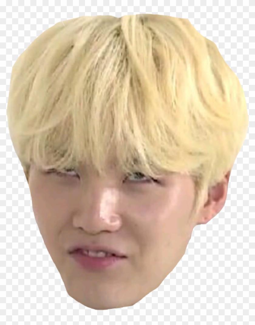 Suga Meme Memeface Face Minyoongi Yoongi Kpop Kpopi - Min Yoongi Meme Face Png Clipart #898511