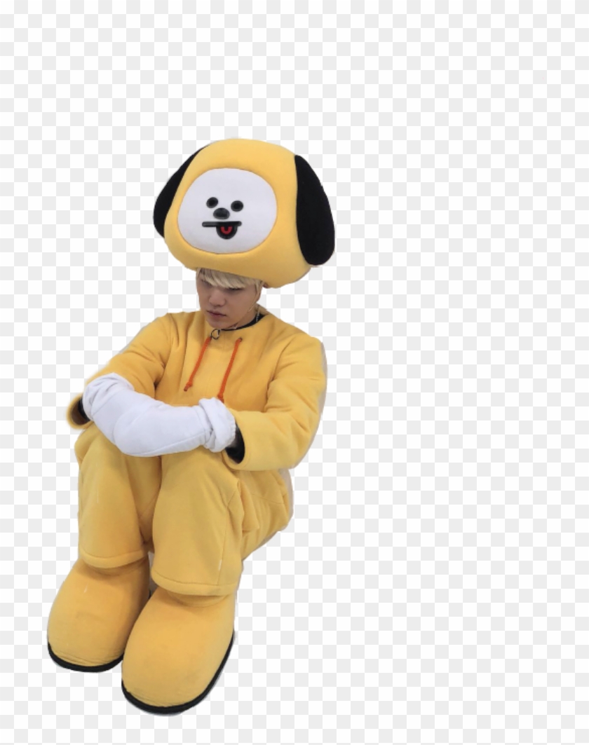 Bts Suga Minyoongi Yoongi Recurso Png Sticker Cute - Suga In Chimchim Costume Clipart #898786