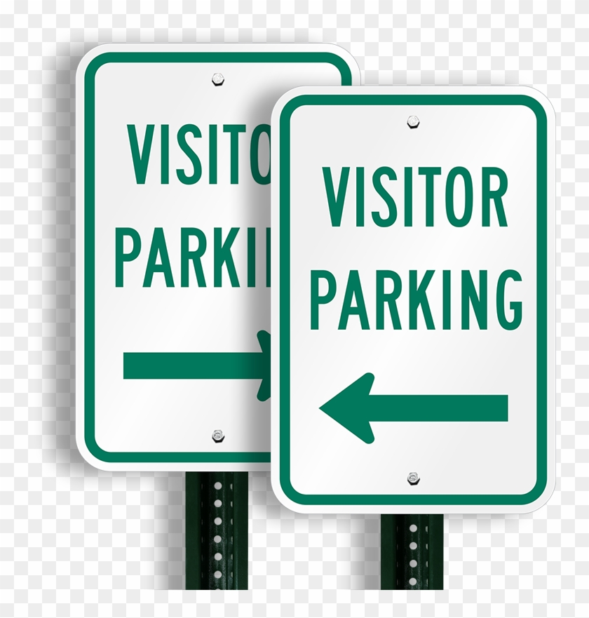Visitor Parking Sign - Parking Sign Clipart
