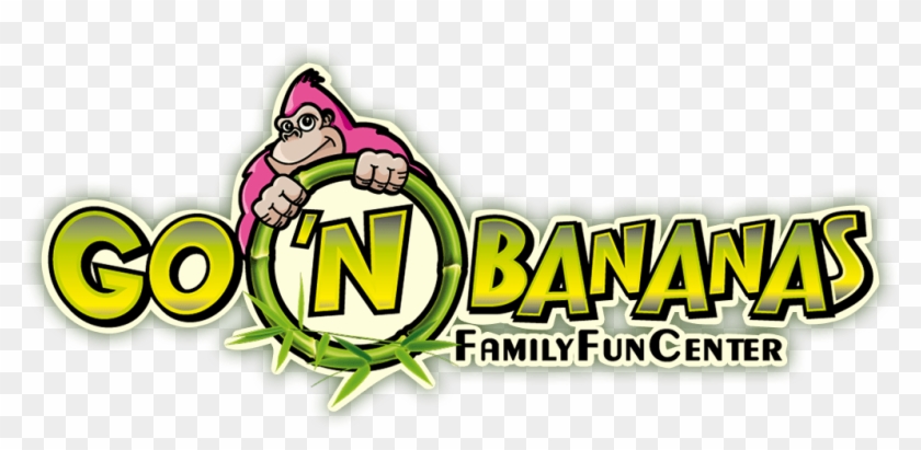 Go 'n Bananas Family Fun Center - Go N Bananas Logo Clipart #899576