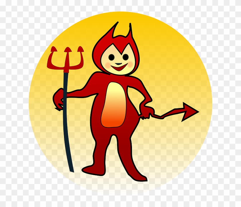 Devil-151453 640 - Naughty Clipart - Png Download