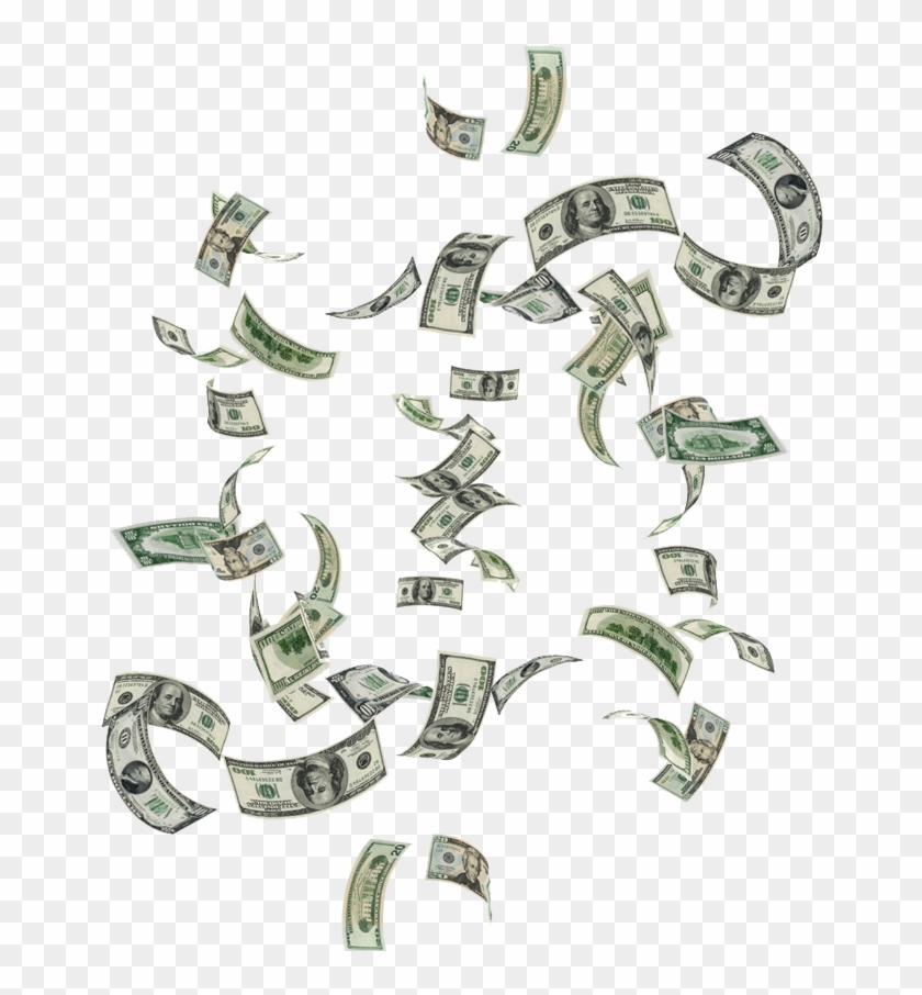 Falling Money Png - Money Falling Png Transparent Clipart #90313