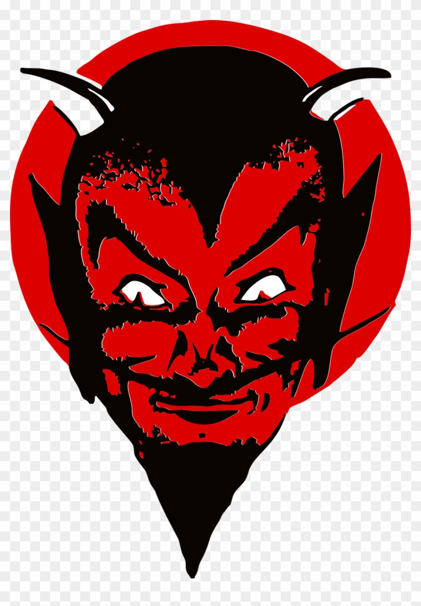 Devil Evil Halloween - Illustration Clipart #90340
